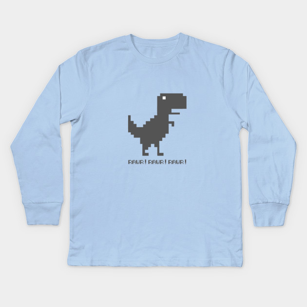 Chrome T-Rex Dinosaur Rawr!